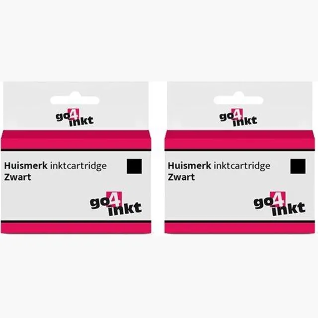 Go4inkt compatible met Brother LC-900 inkt cartridge 2x Zwart