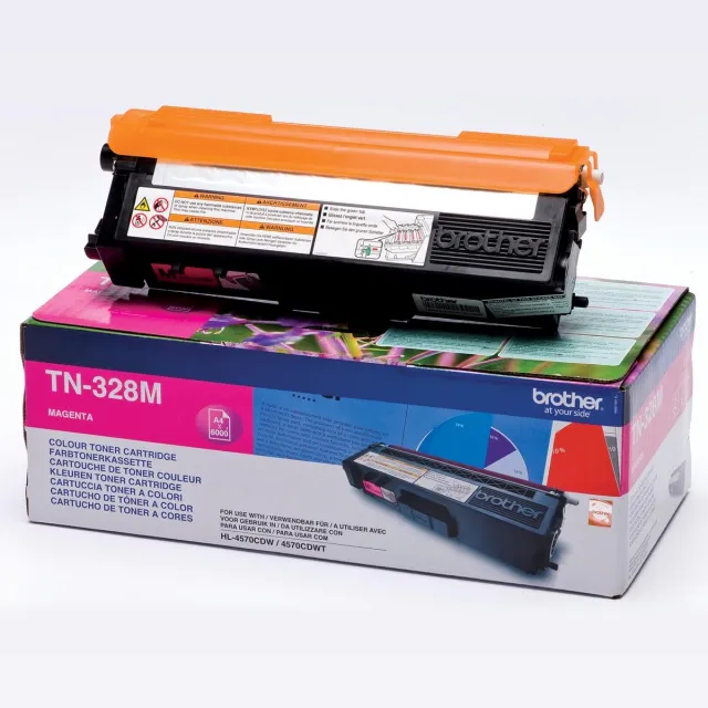 Brother TN-328M - Tonercartridge / Magenta