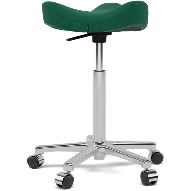 Varier Move™ with wheels - Groen/Chroom