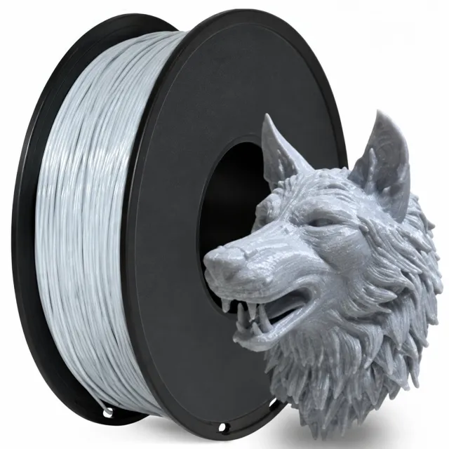 Smart Print PLA Marble Grijs 1kg 3D Printer Filament 1.75mm – 1kg Rol – Marmerlook – Hoge Nauwkeurigheid