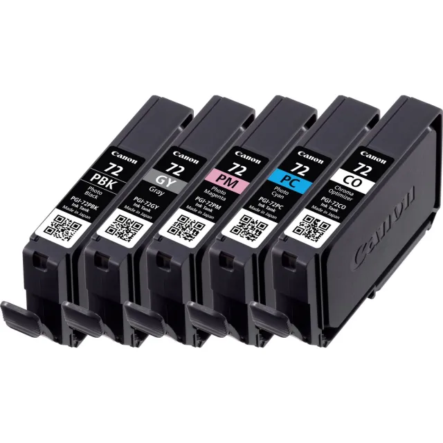 Canon PGI-72 - Inktcartridge - Foto Zwart - Foto Magenta - Foto Cyaan - Foto Grijs Multi