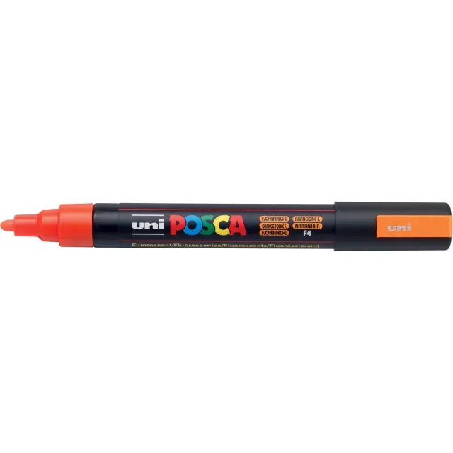 Uni POSCA paintmarker PC-5M, 1,8 - 2,5 mm, fluo oranje