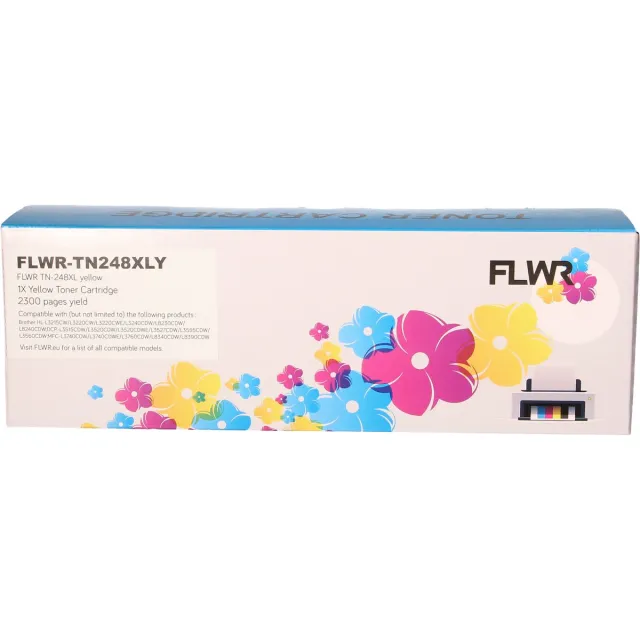 FLWR Brother TN-248XLY geel