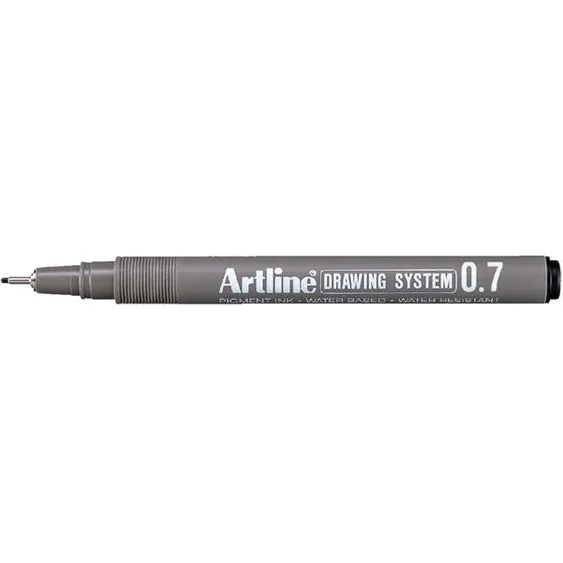 Artline Fineliner Artline technisch 0.7mm zwart