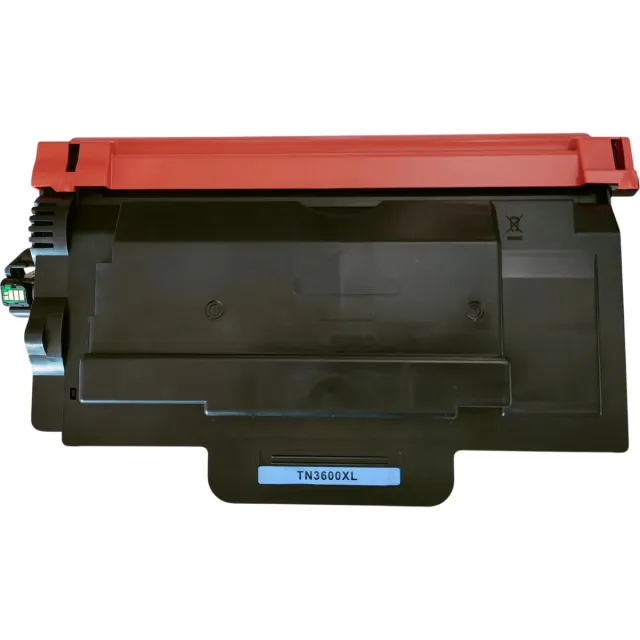 KATRIZ huismerk Toner Brother TN3600XL - 6.000 afdrukken - Geschikt voor Brother DCP-L5510DW / Brother HL-L5210DN /-L5210DNT / -L5210DNTT -L5210DW / -L5210DWT /-L5215DN / -L6210DW / -L6410DN / Brother MFC-L5710DN /-L5710DW / -L6710DW /-L6910DN Zwart