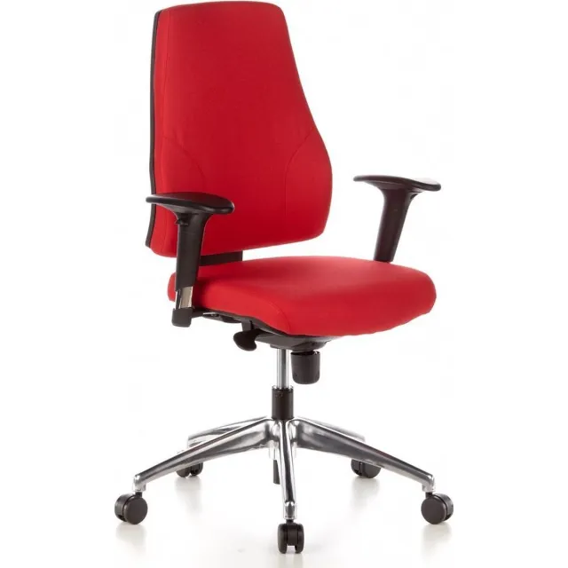 hjh office Pro-Tec 200 - Bureaustoel - Stof - Rood