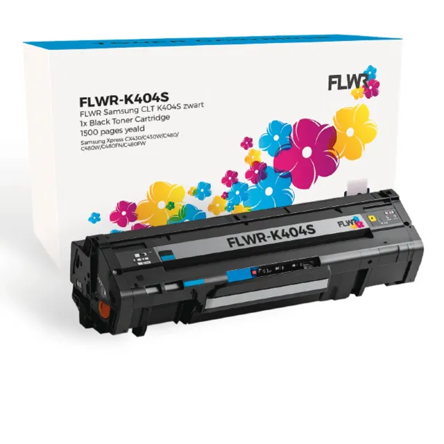 Samsung FLWR - Toners / Samsung CLT-K404S / zwart / Geschikt voor Samsung
