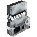 Epson Huismerk Epson LC-3TBW9 (C53S624405) Labeltape 9mm Zwart op Transparant