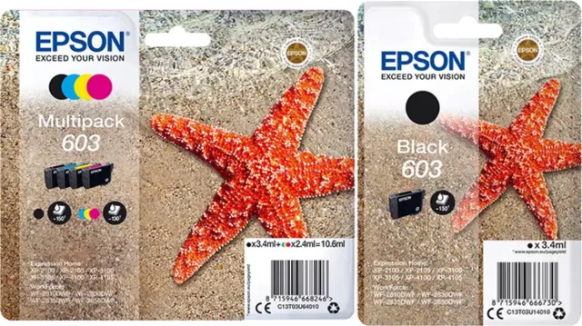 Epson 603 - Inktcartridge - Multipak + Zwart Zwart 2x