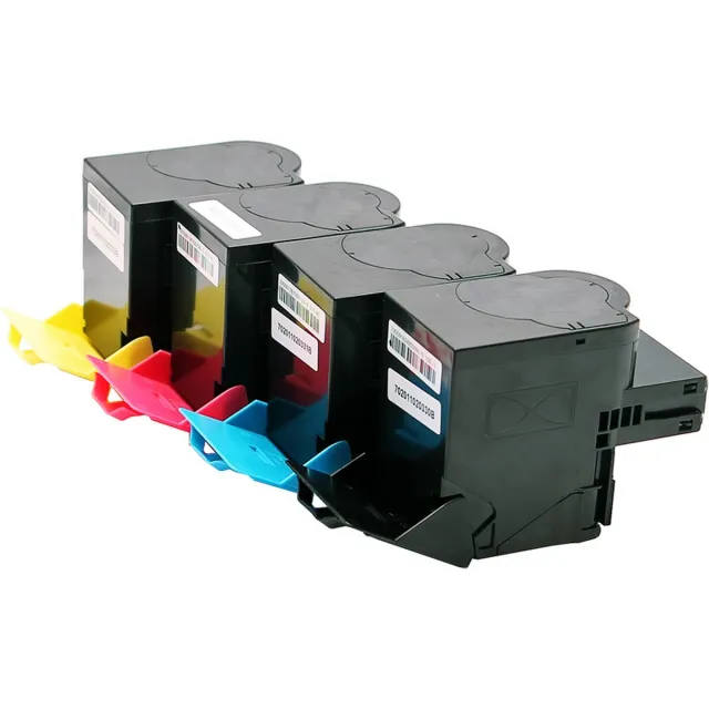 ABC Set 4x ABC huismerk toner geschikt voor Lexmark 71B2 K C M Y voor Lexmark CS317 CS317dn CS417 CS417dn CS517 CS517de CS517dn CX317 CX317dn CX417 CX417dn CX517 CX517de CX517dn Set 4 kleuren