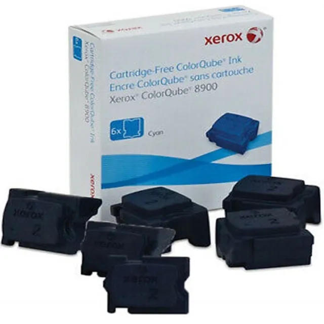 Xerox 108R01026 inkt-stick 6 stuk(s) 16900 pagina's Cyaan