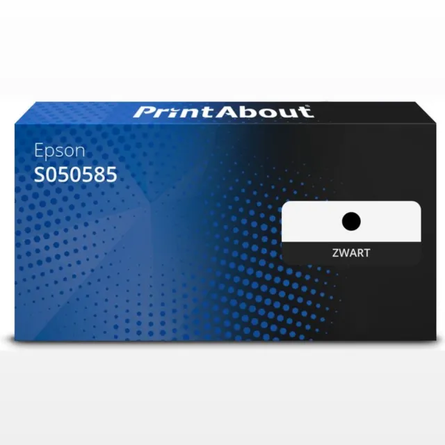 PrintAbout Alternatief voor de Epson S050585 / zwart