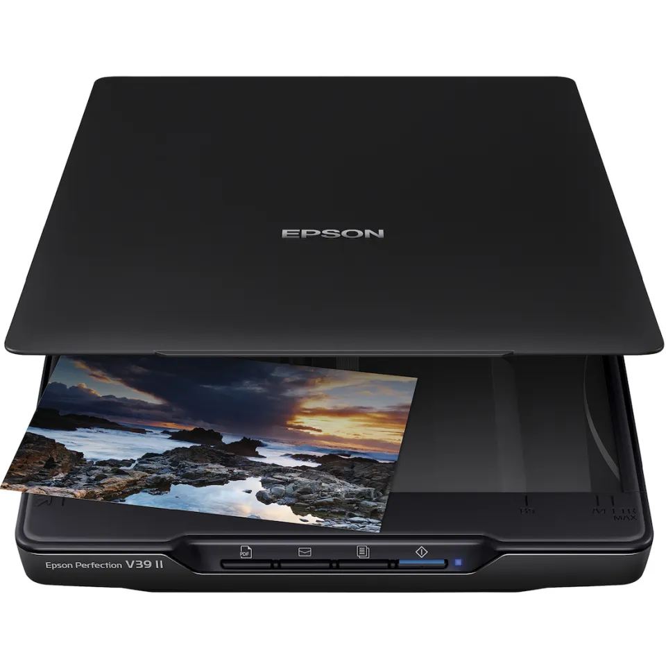 Epson Perfection V39II flatbedscanner zwart, foto 2