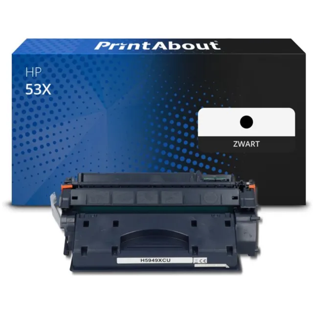 PrintAbout HP 53X (Q7553X) toner zwart