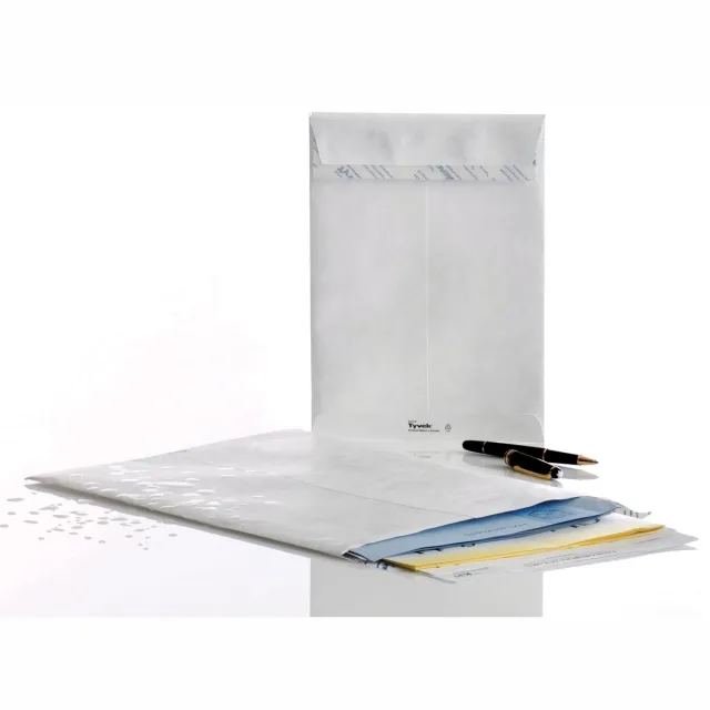 Tyvek Enveloppen Tyvek ft 229 x 324 mm (C4), pak van 20 stuks wit