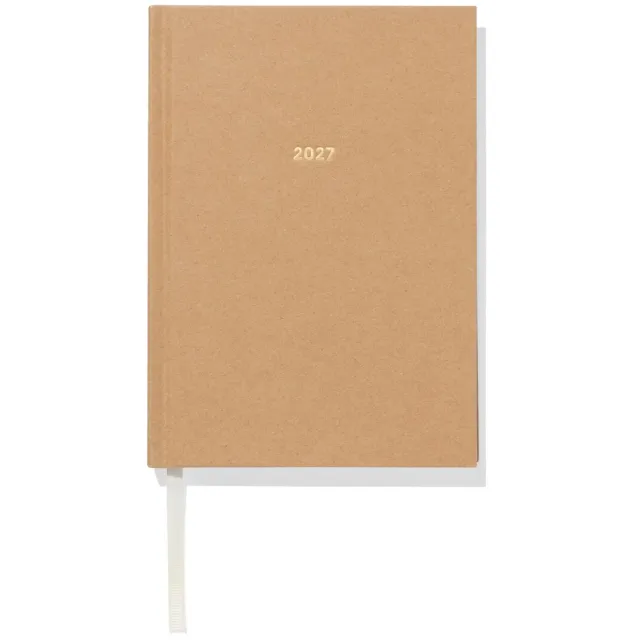 HEMA Agenda 2027 18.30x12.90cm kraft (kraft)