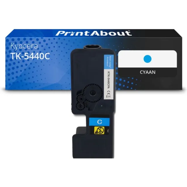PrintAbout Huismerk Kyocera TK-5440C Toner Cyaan Hoge capaciteit