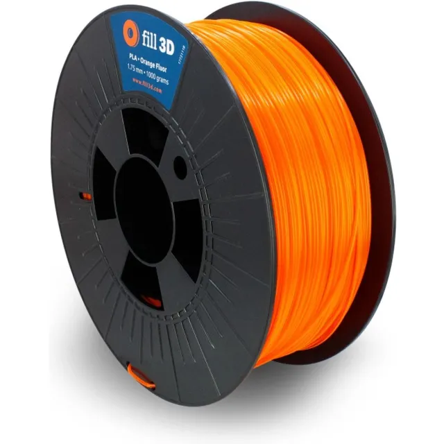 Fill 3D PLA Orange Fluor 1 kg