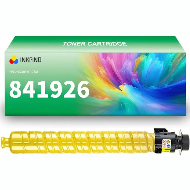 INKFIND 841926 tonercartridge Geel compatibel met Ricoh MP C2003 C2004 C2503 C2504 841926 - 1-pack Geel Geel x 1