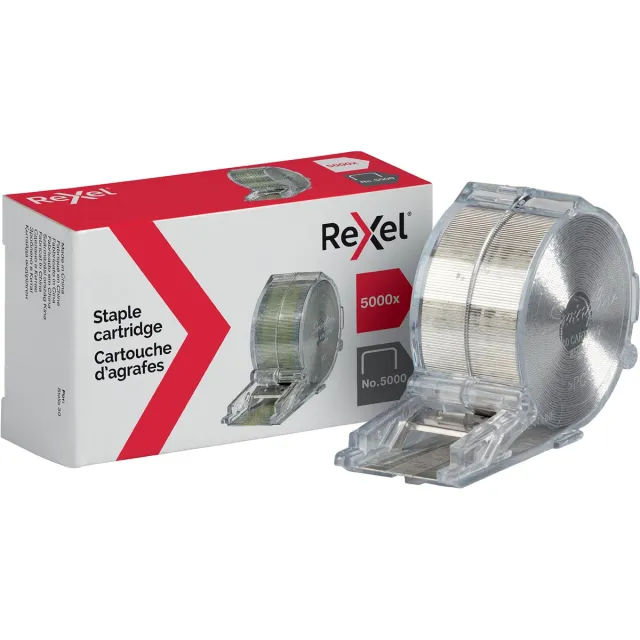 Rexel Nr.5000 cartridge met nietjes voor Stella 30, 5000 nietjes