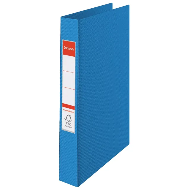 Esselte ringmap PP voor ft A4 rug van 4,2 cm , 23 O-ringen van 25 mm, blauw