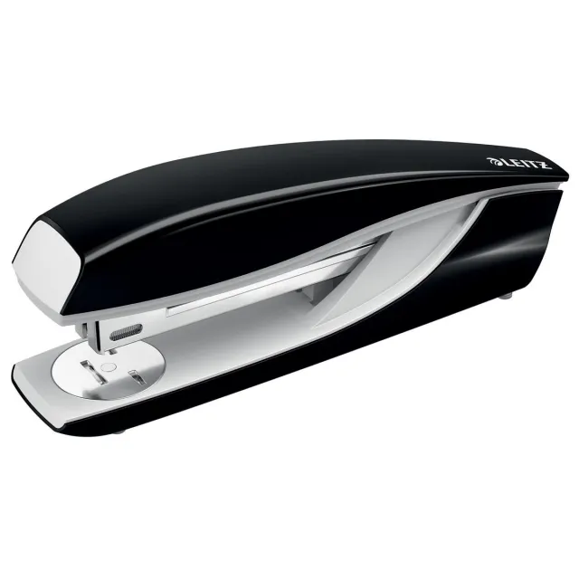Leitz NeXXt sterke metalen full-strip nietmachine, niet 40 vel, voor P4 nietjes 24/8 en 26/8, zwart