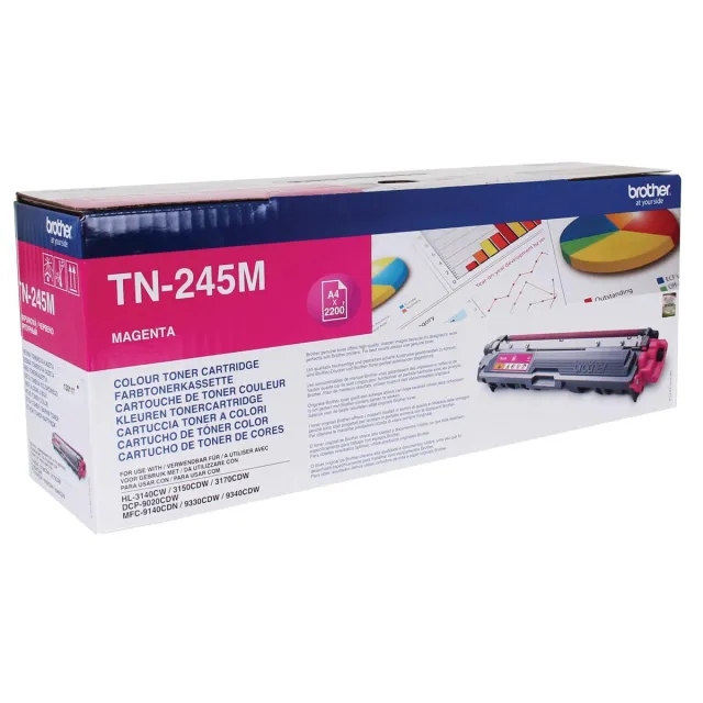 Brother TN-245M Toner Magenta 2.2k