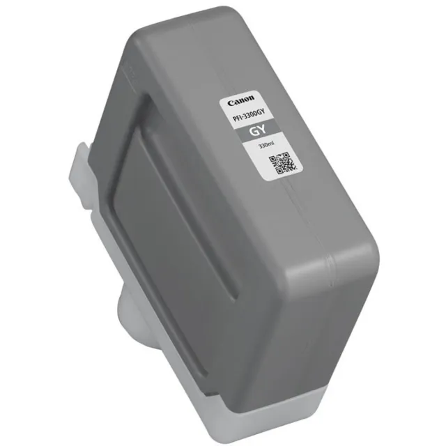 Canon PFI-3300GY inktcartridge 1 stuk(s) Origineel Grijs
