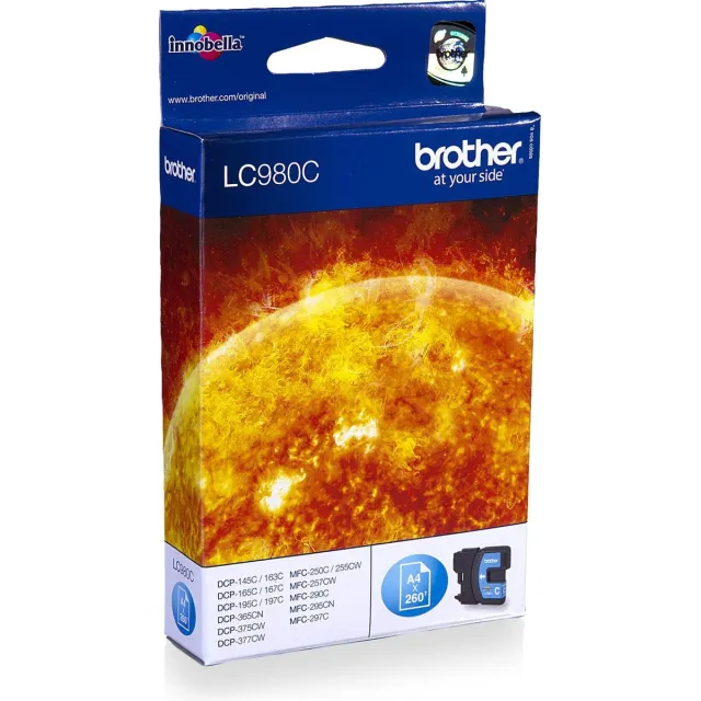 Brother LC-980C inktcartridge cyaan