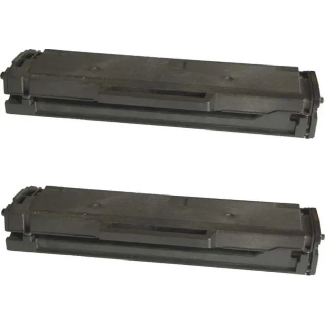 KATRIZ huismerk Toner 2x MLTD101S(SU696A)Geschikt voor| Samsung ML-2160 / -2161 /-2162W /-2164 /-2165 /-2165W /-2166 /-2167 /-2168 /-2168W /SCX-3400 /-3400F /-3401 /-3401FH /-3405 /-3405F /-3405FW /-3405W /-3406 series /-3407 /SF 760P / 761 series Zwart