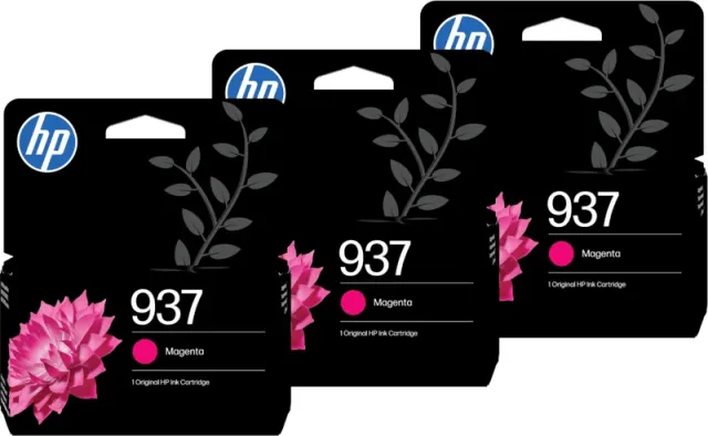 Hp 937 Cartridge Magenta (3 stuks)