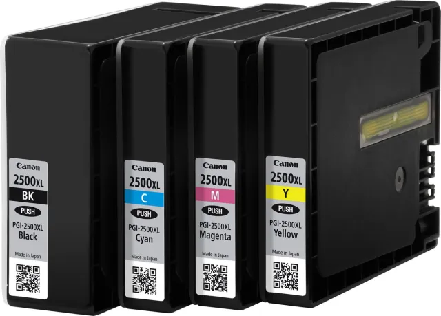 Canon PGI-2500XL - Inktcartridge / Zwart / Cyaan / Geel / Magenta / Hoge Capaciteit black