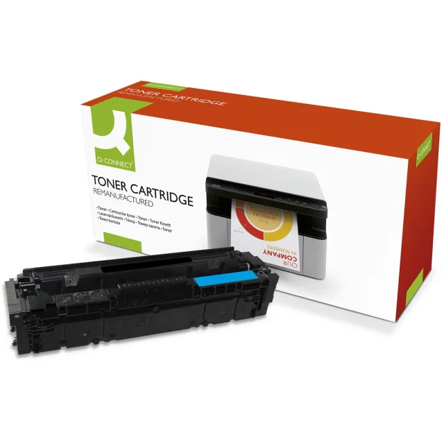 Q-Connect toner cyaan 5000 pagina's voor Canon - OEM: 1253C002
