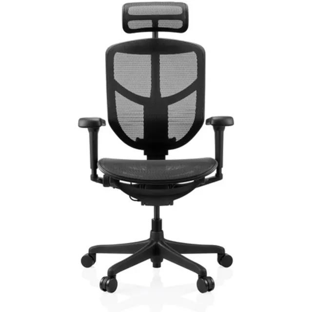 hjh office Bureaustoel / Directiestoel ENJOY ULTRA GEN2 Netstof Zwart hjh OFFICE