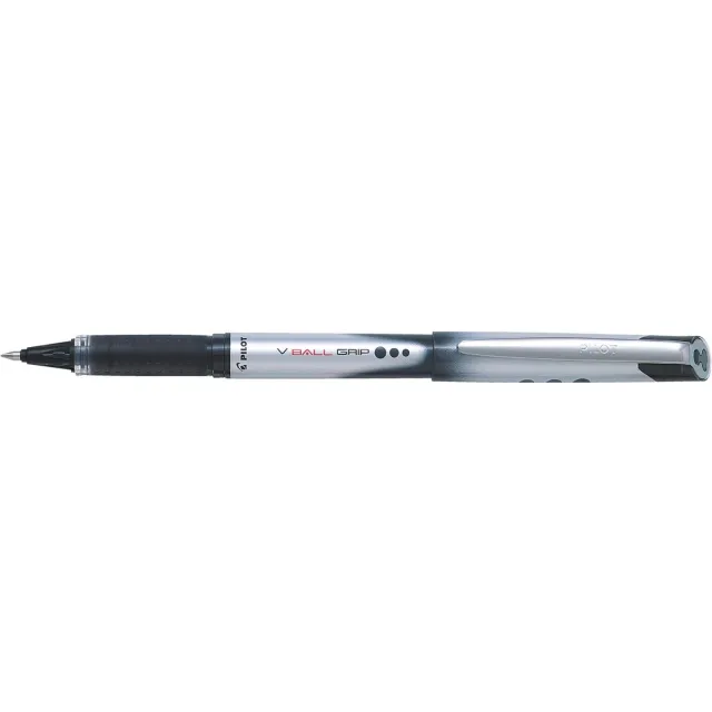 Pilot roller V-BALL Grip, medium punt 0,7 mm, zwart
