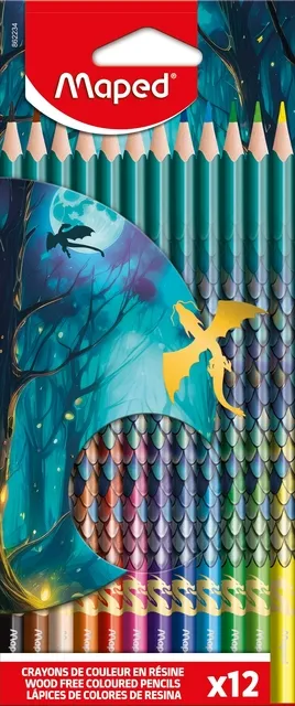 Maped Kleurpotlood Maped Dragon set à 12 kleuren