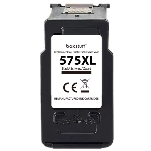 Boxstuff Inkt geschikt voor PG-575 – Geschikt voor Canon PG-575 / PG-575XL – Zwarte Inkt Cartridge voor Canon PIXMA TS3550 / TS3551 / TS3650 / TS3651 / TR4750 / TR4751