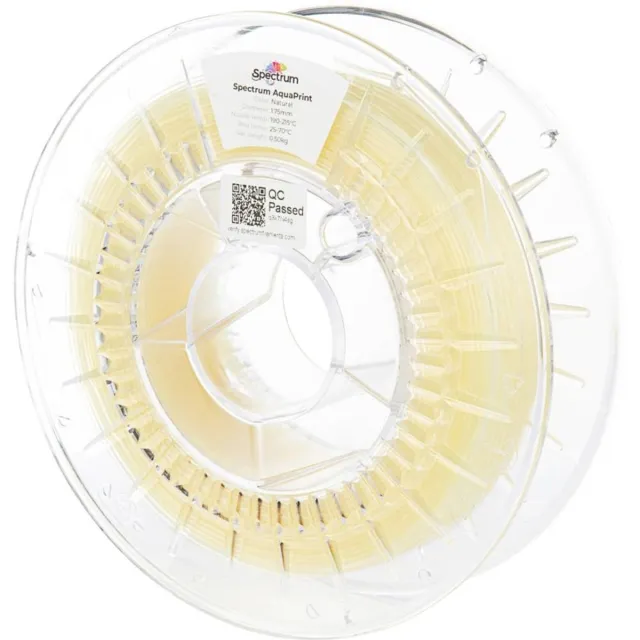 Spectrum Filaments 81008 AquaPrint Filament PVA kunststof Wateroplosbaar 1.75 mm 500 g Naturel 1 stuk(s) Natuurlijk
