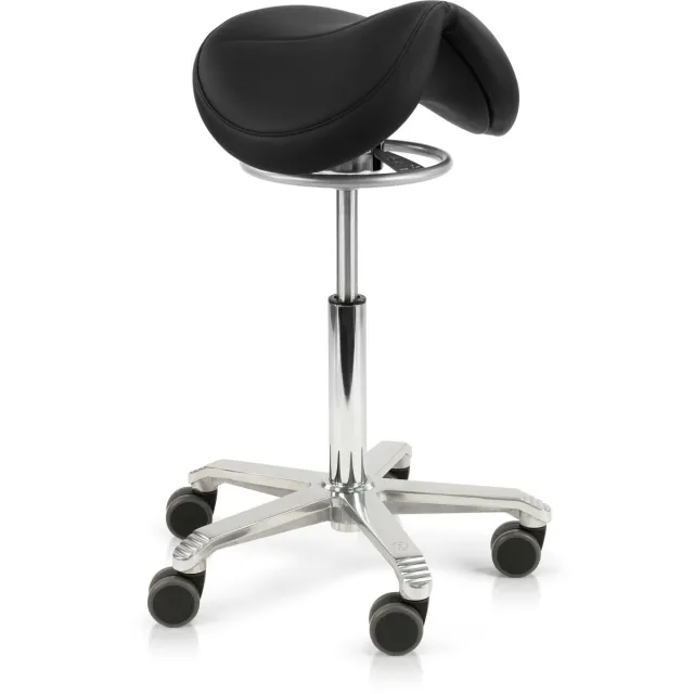 Score Jumper Balance Ergonomische Zadelkruk – Stamskin Zwart
