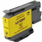 Brother Huismerk Brother LC-528Y Inktcartridge Geel
