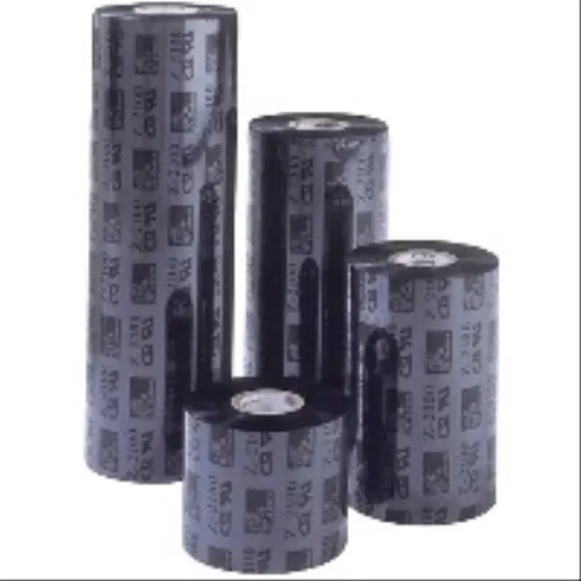 Zebra Wax 2100 - 6.14" x 156mm, 2,5 cm, 156mm x 450m Zwart