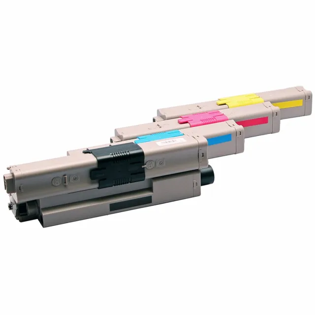ABC Set 4x ABC huismerk toner geschikt voor Oki C510 C510DN C511 C511DN C530 C530DN C531 C531DN MC561 MC561DN MC562 MC562DN MC562DNW Set 4 kleuren