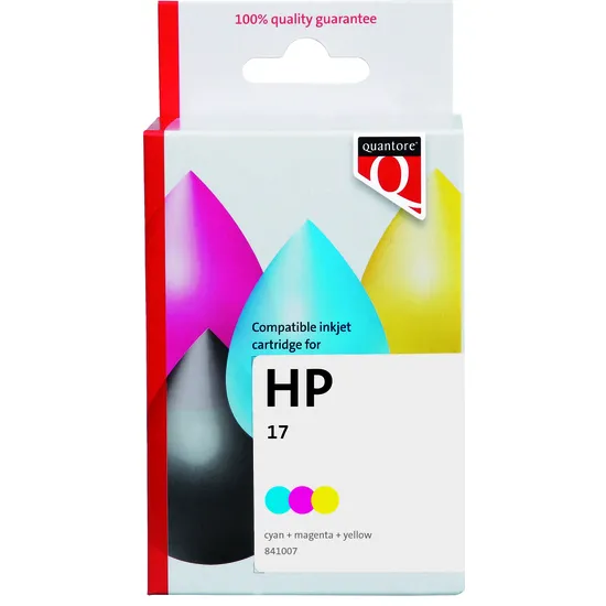 Quantore Inktcartridge Quantore alternatief tbv HP C6625D 17 kleur onbekend