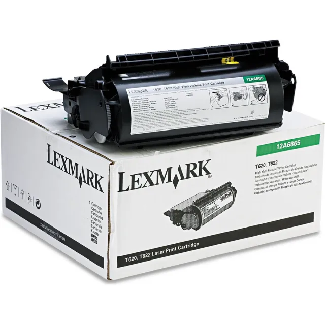 Lexmark Toner T62X-30K zwart prebate 0012A6865
