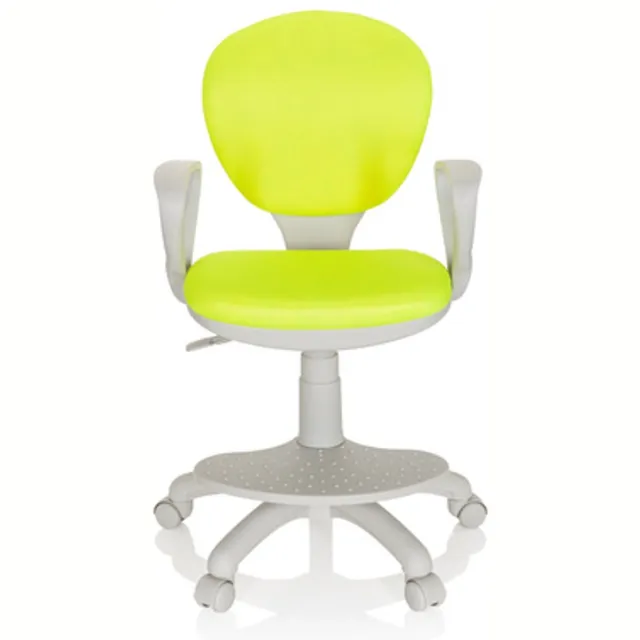 hjh office Kinder bureaustoel KID COLOUR G1 stof hjh groen OFFICE hjh OFFICE Groen/Grijs