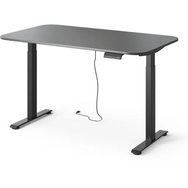 Vicco Elevate Bureau – 140 x 80 cm 2 motoren Zwart/Antraciet