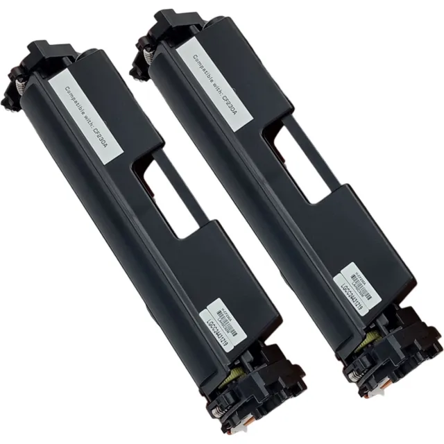 KATRIZ huismerk toner CF230A(HP30A) Zwart | 2 stuks | geschikt voor HP LaserJet Pro M203 dn / LaserJet Pro M203 dw/ LaserJet Pro M227 fdw /LaserJet Pro M227 sdn 2x Zwart