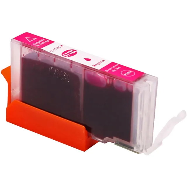 ABC huismerk inkt cartridge geschikt voor Canon 571XL M CLI571XL magenta voor Pixma MG-5750 MG-6850 MG-6851 MG-6852 MG-6853 MG-7750 MG-7751 MG-7752 MG-7753 TS-5050 TS-5051 TS-5052 TS-5053 TS-5055 TS6050
