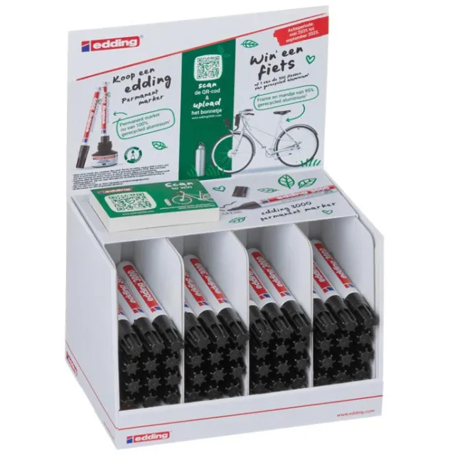 Edding permanent marker 3000 zwart