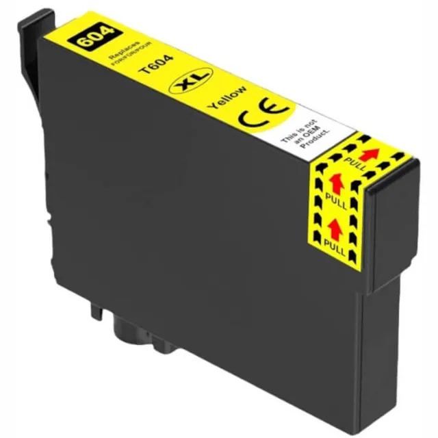Inktkenners Inktcartridge Geschikt voor Epson 604 / 604XL - 1x Geel | Geschikt voor EPSON WorkForce WF-2910DWF - WF-2930DWF - WF-2935DWF - WF-2950DWF - XP-2200 - XP-2205 - XP-3200 - XP-3205 - XP-4200 - XP-4205